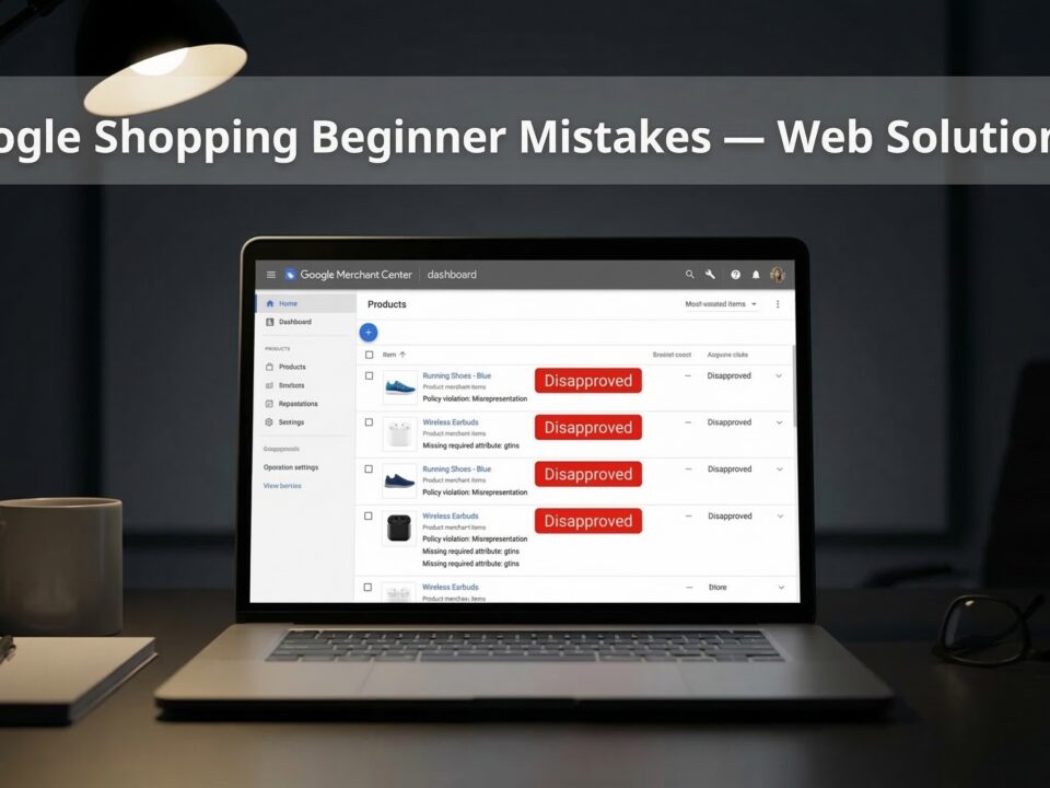 Google Shopping Mistakes