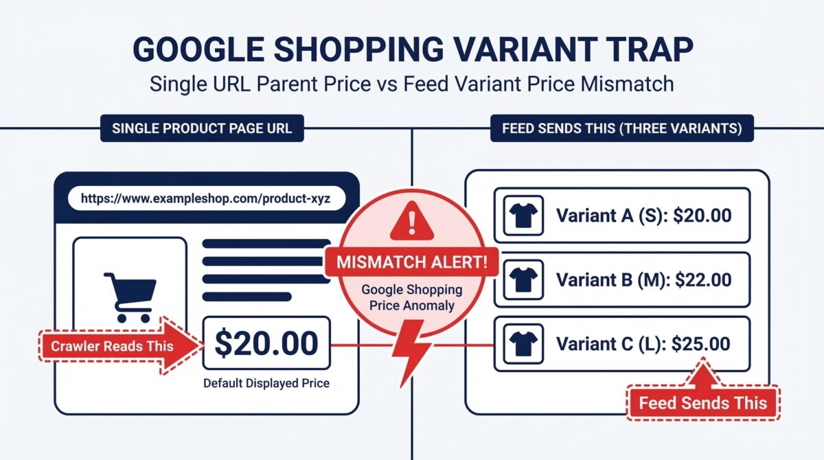 Google Shopping Product Variants