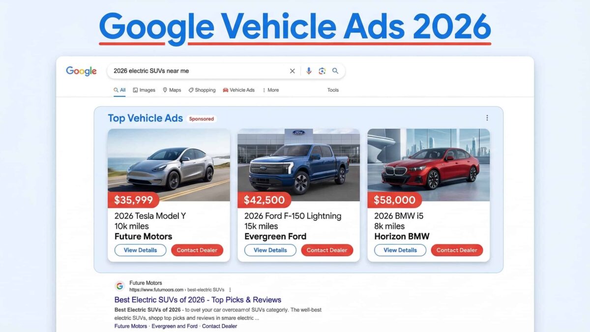 Google Vehicle Listing Ads