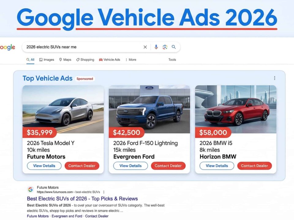 Google Vehicle Listing Ads