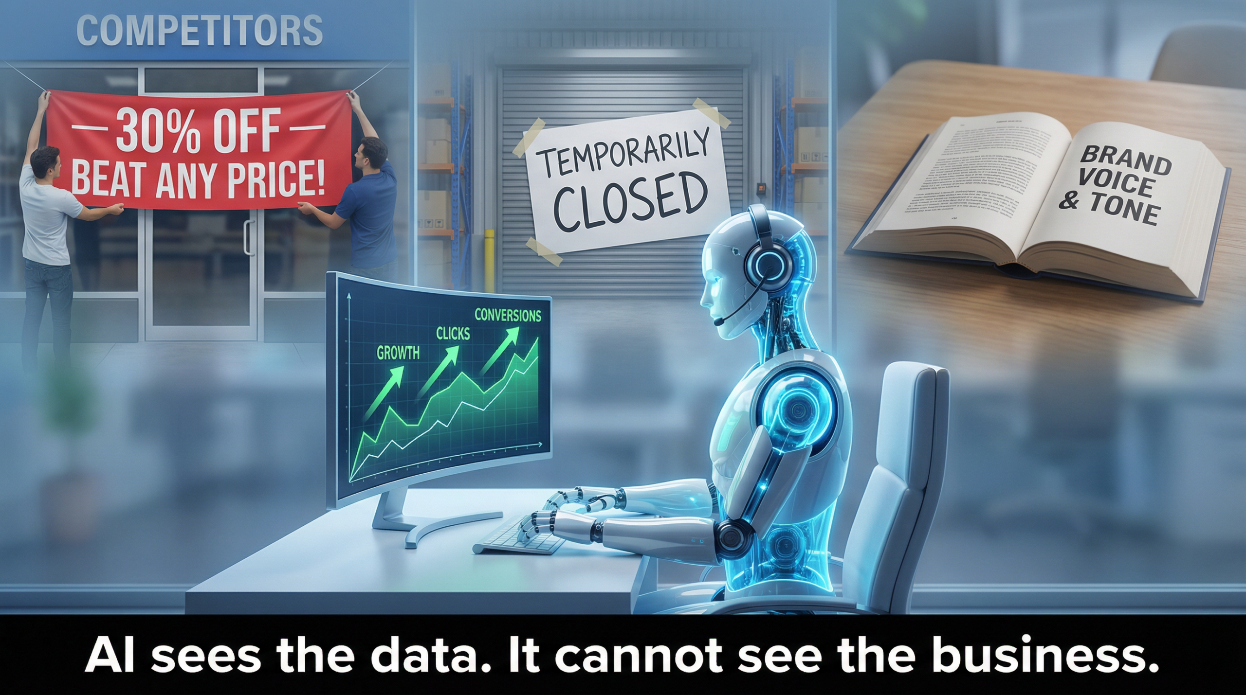 What AI Can't See: Business Context